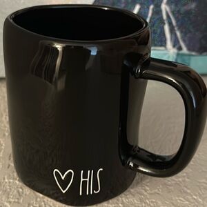 Rae Dunn ‘ 🖤 His ‘ Mug NEW